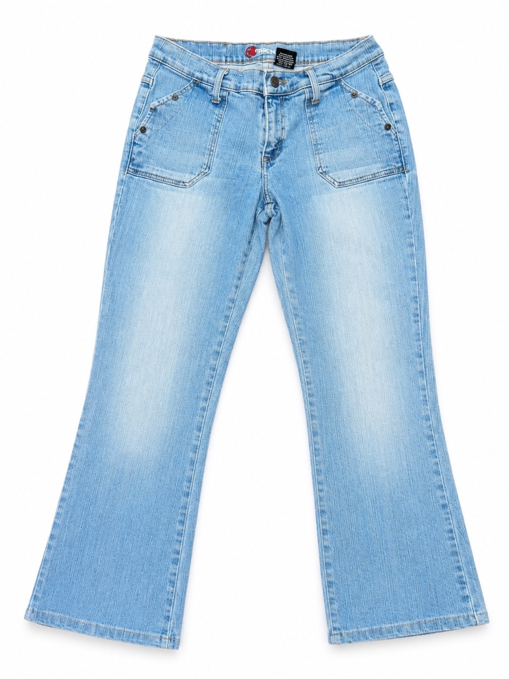 Light Blue Women’s Flared Jeans - Unbranded
